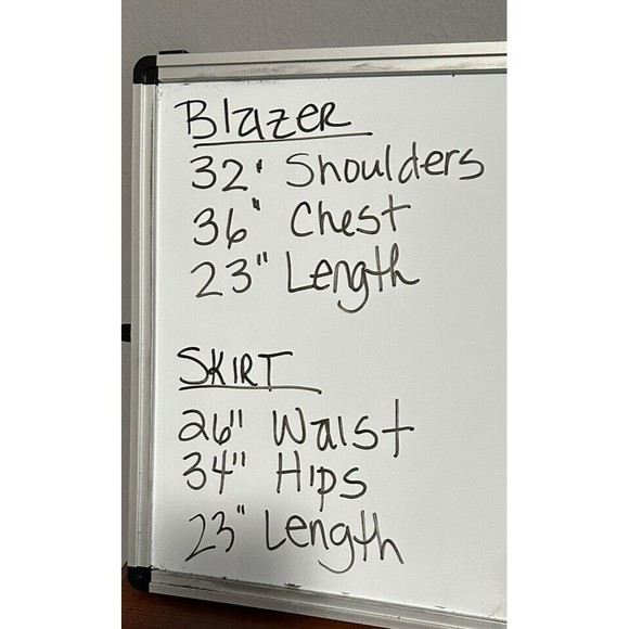 Dana Buchman Brown Skirt Set with Black Leaf Accents - Picture 11 of 11